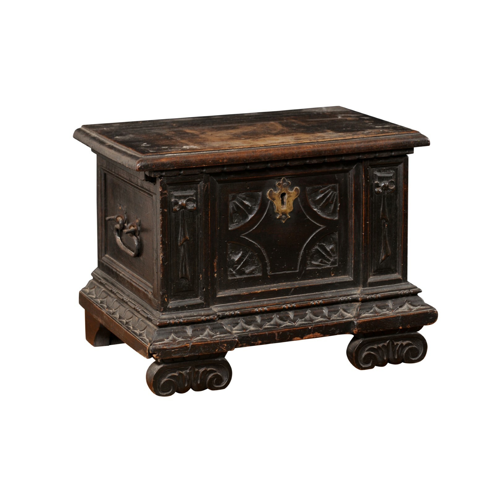 Late 18th C. English Wooden Document Box