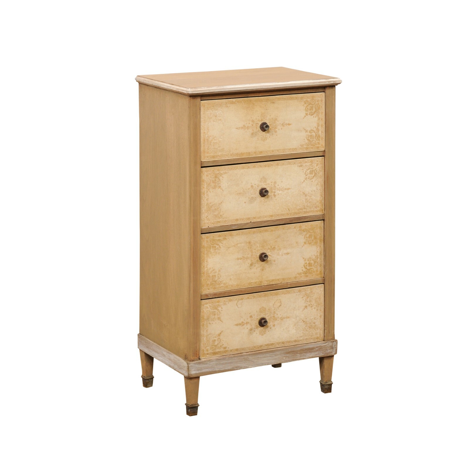 Italian Petite Four Stacked Drawer Chest