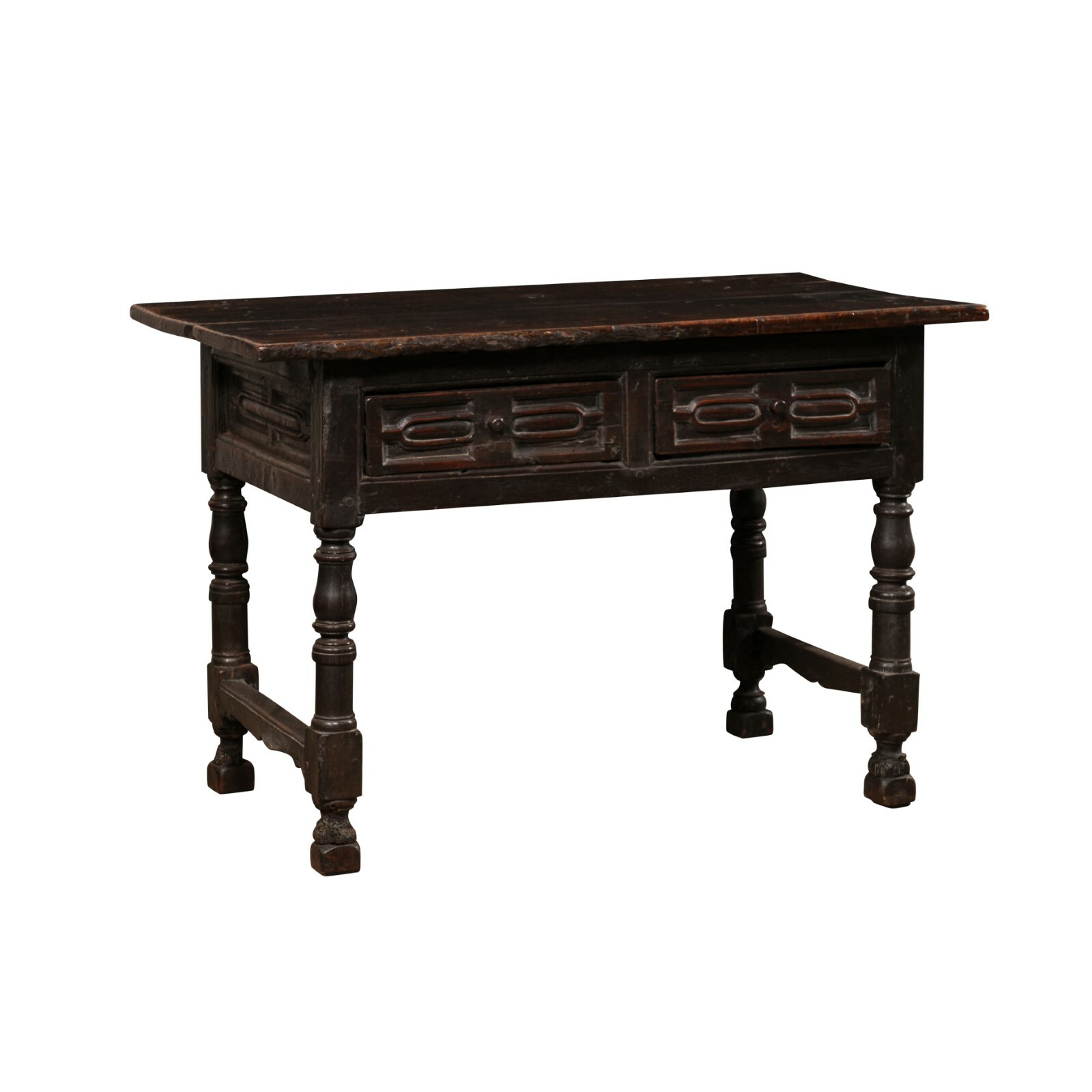 Early 18th C. Italian Carved-Walnut Table 