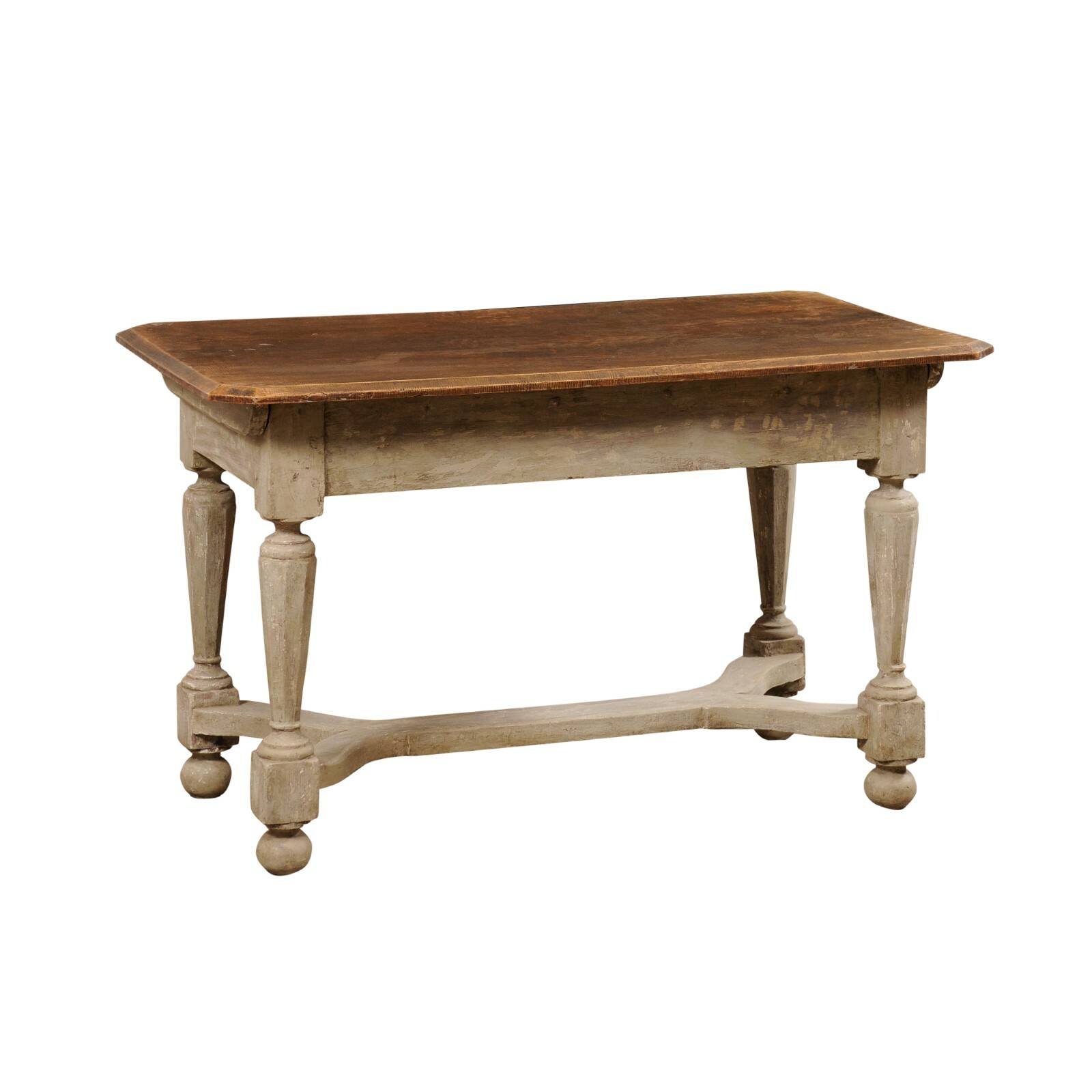 Swedish Period Baroque Carved-Wood Table