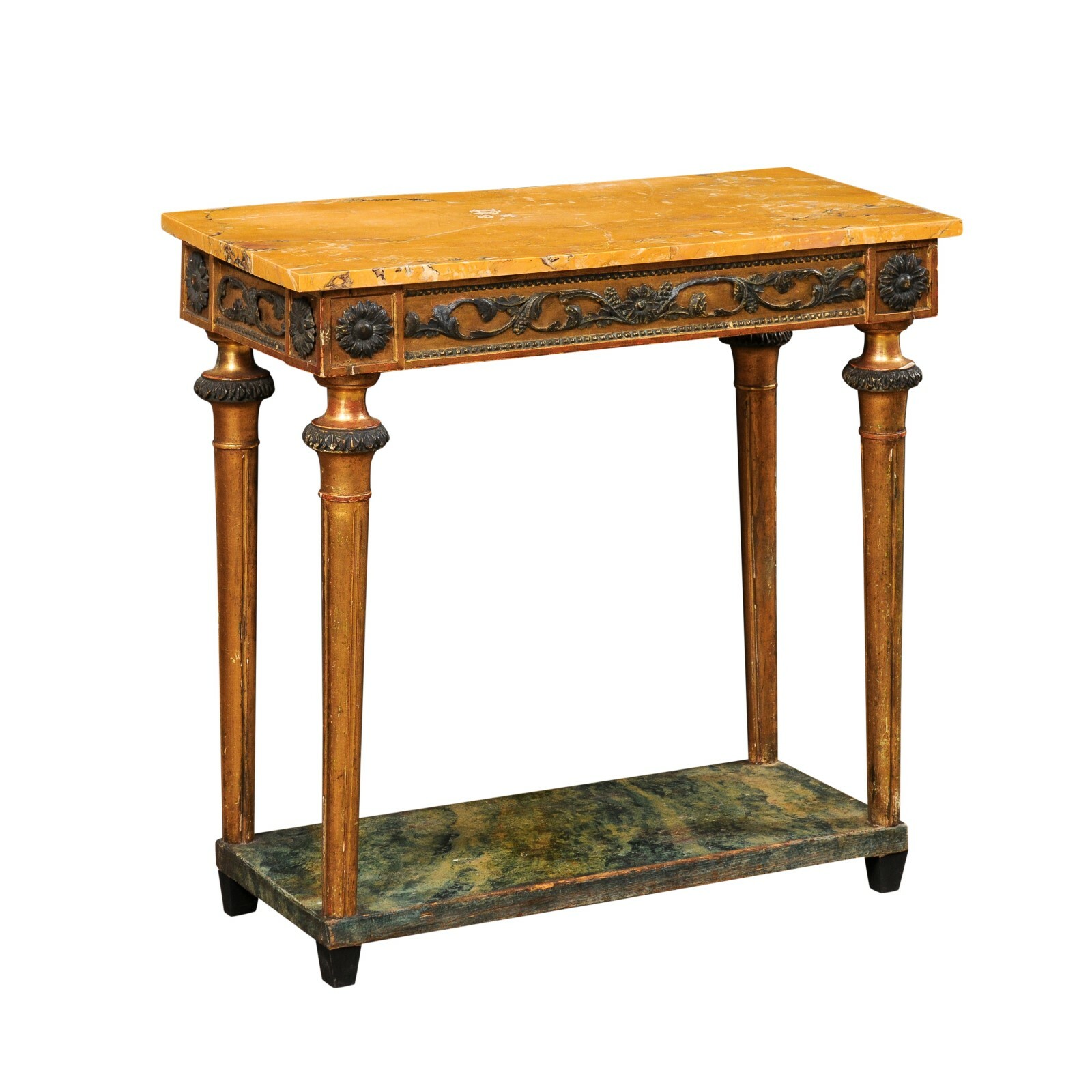 Late Gustavian Period Console w/Marble Top