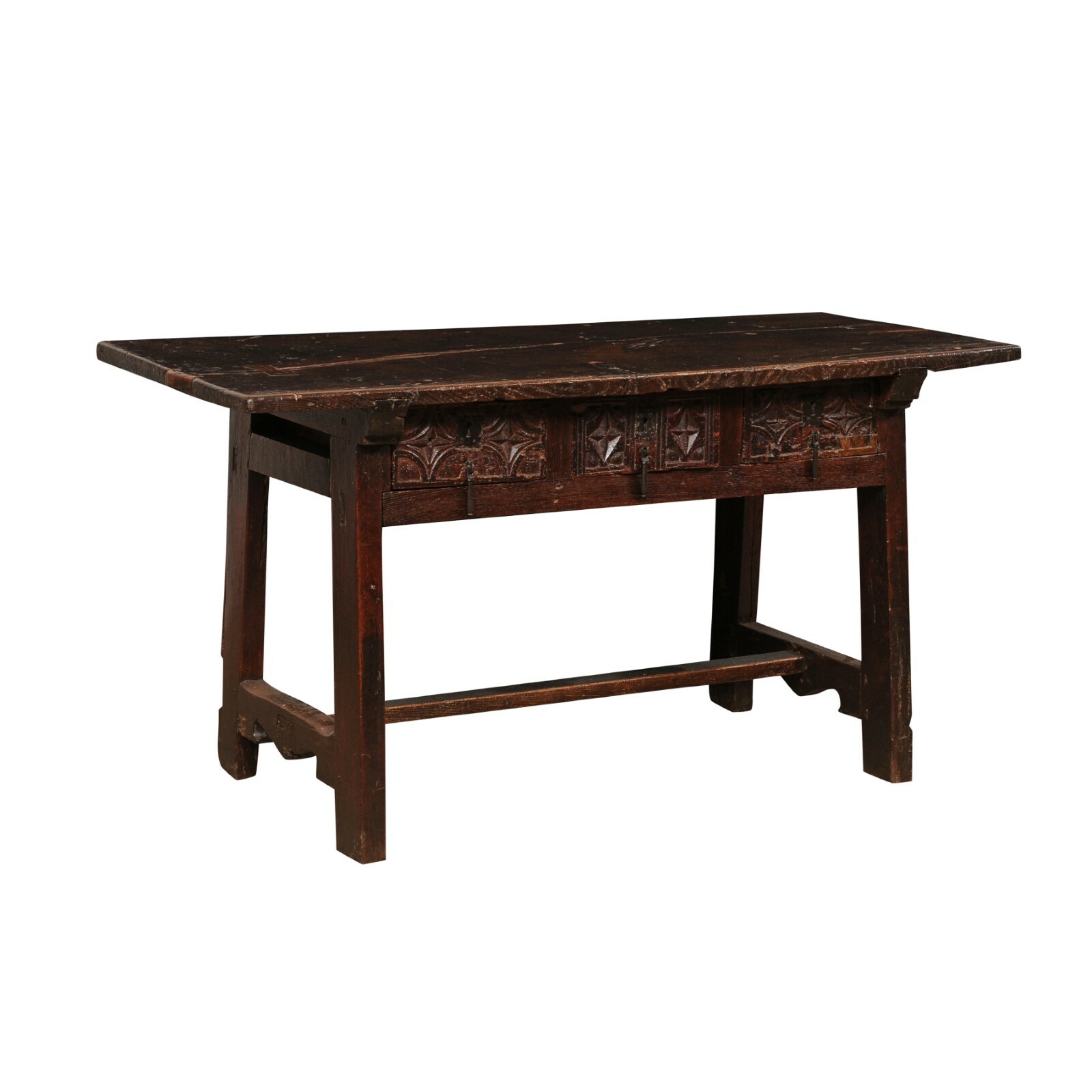 18th C. Beautifully Rustic Table from Spain