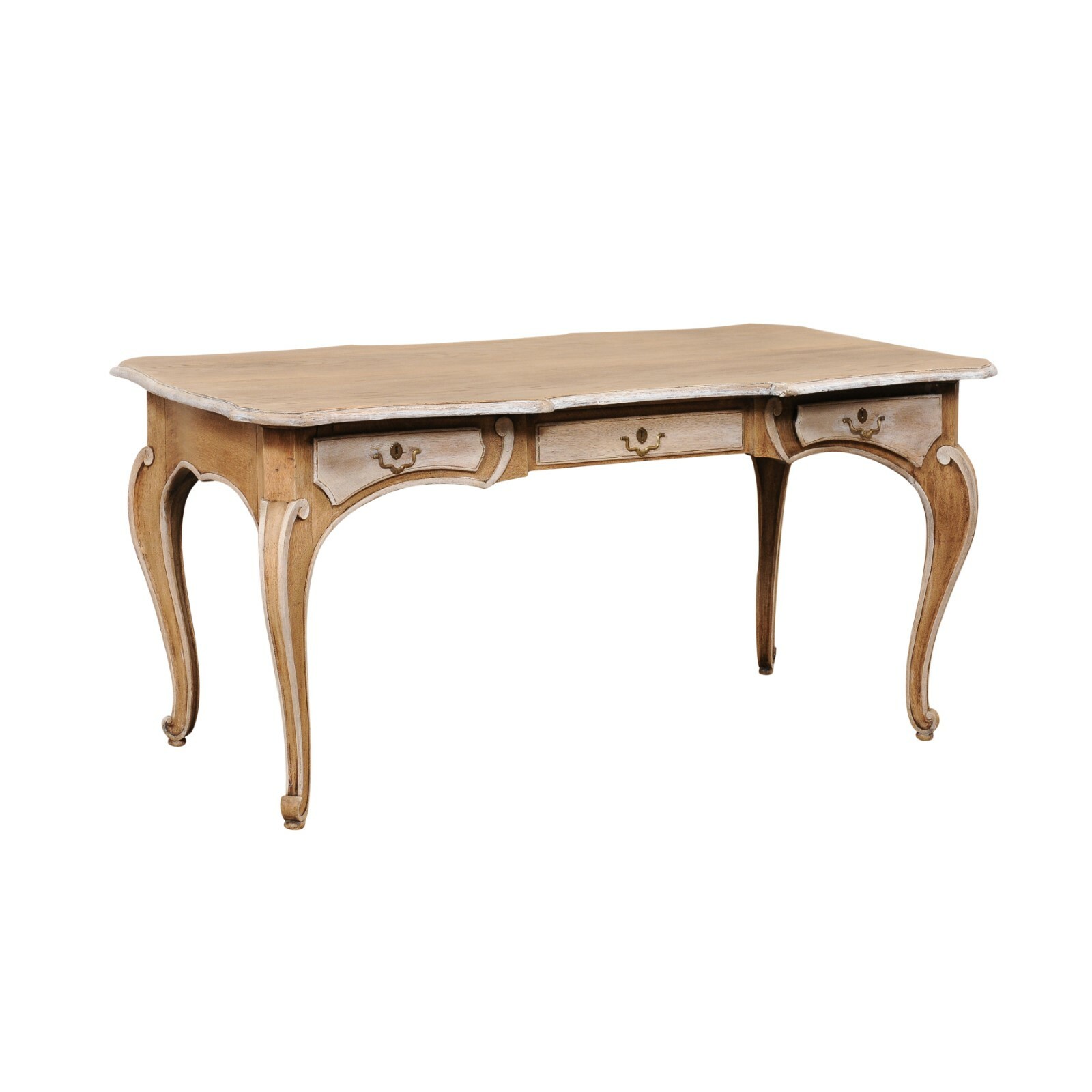 A Fabulous French 3-Drawer Desk, Floatable