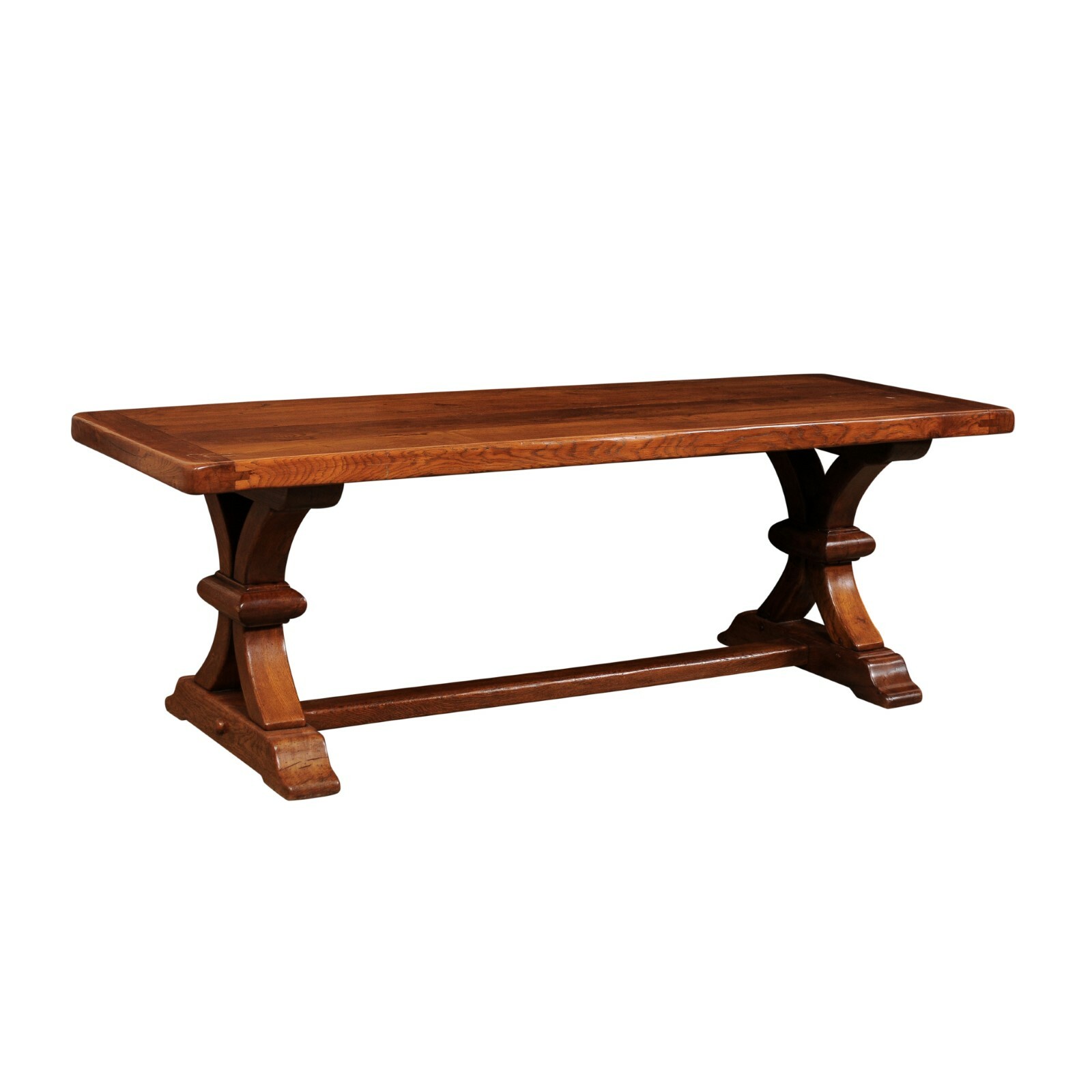 French Dining Table w/Lovely Trestle Legs