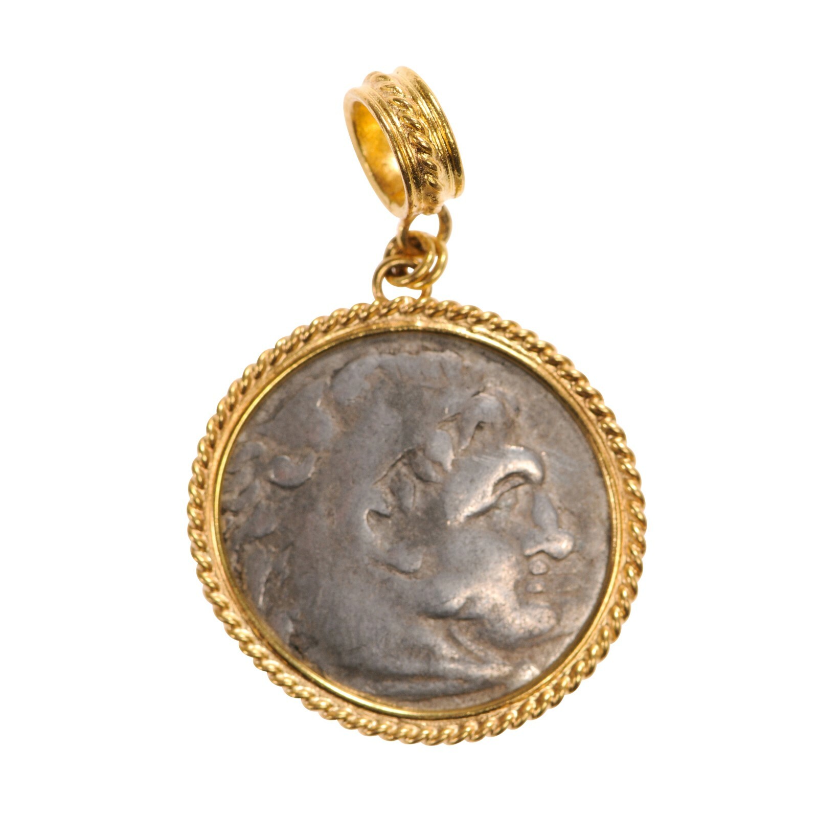 Greek 4th Century BC Coin Pendant