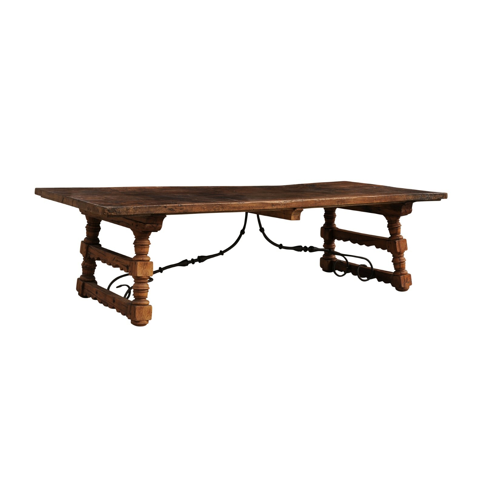 A Robust Italian 9.5 Ft Long Dining Table