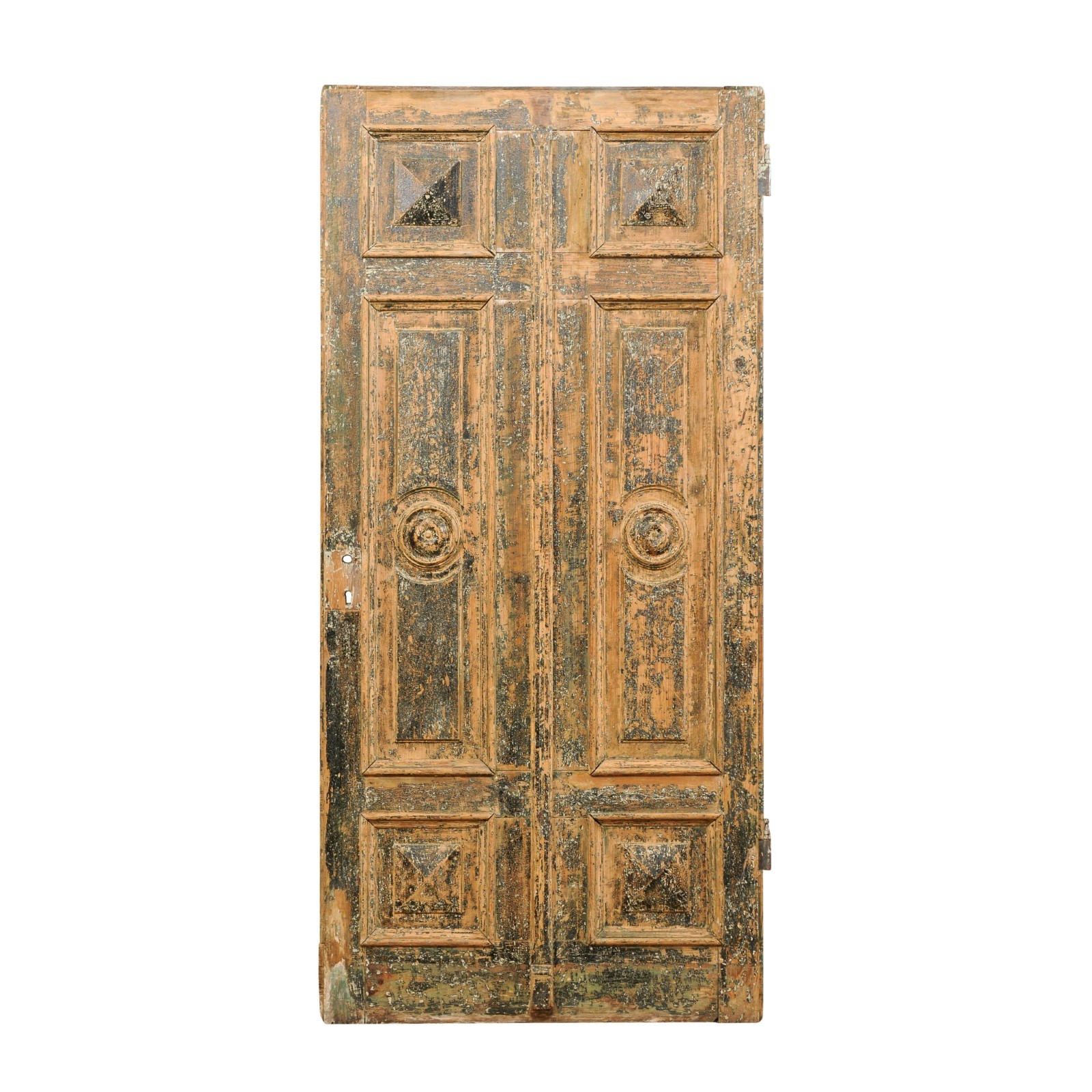 A Spanish Raised-Panel Door, Early 19th C.