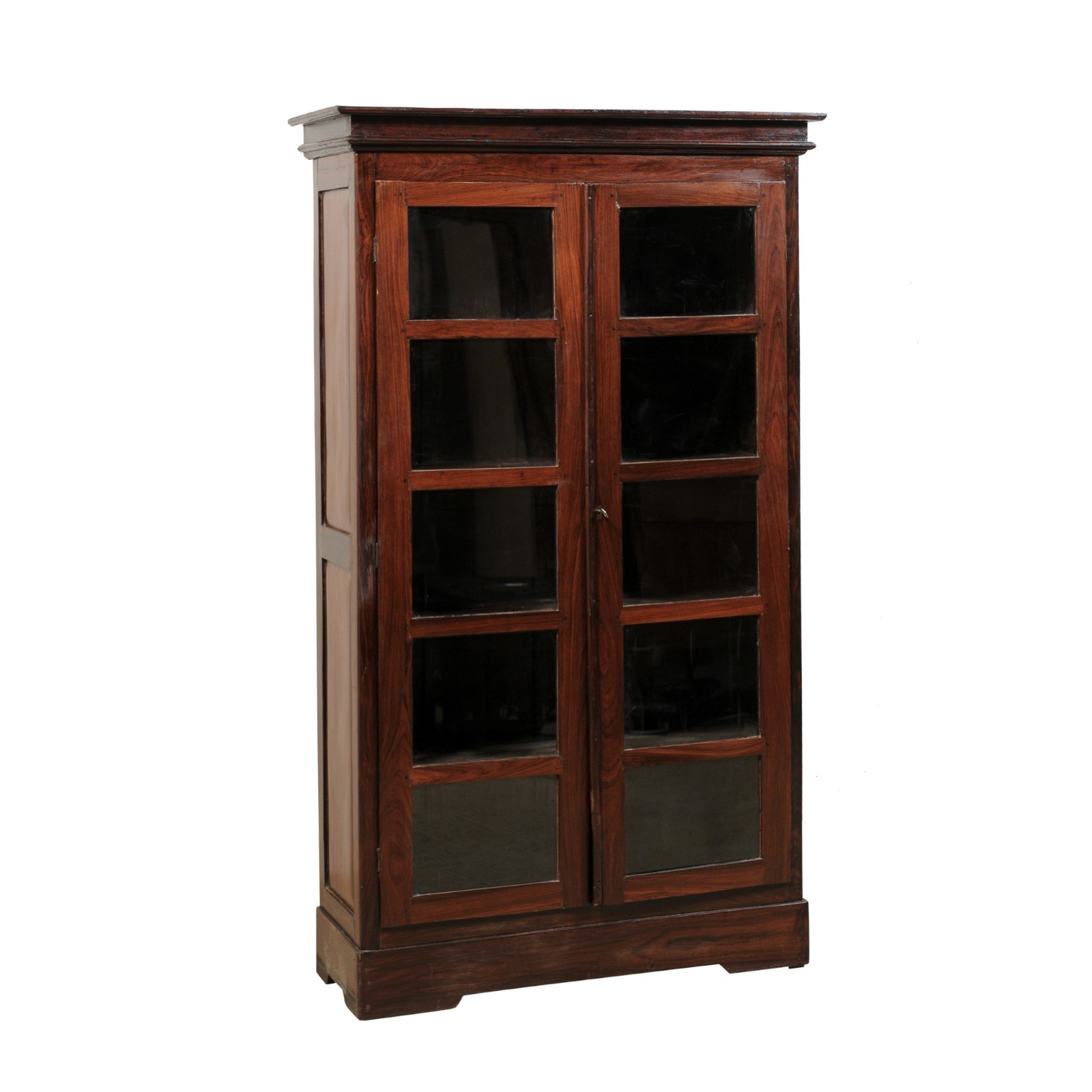 British Colonial Rosewood Cabinet, 1920's