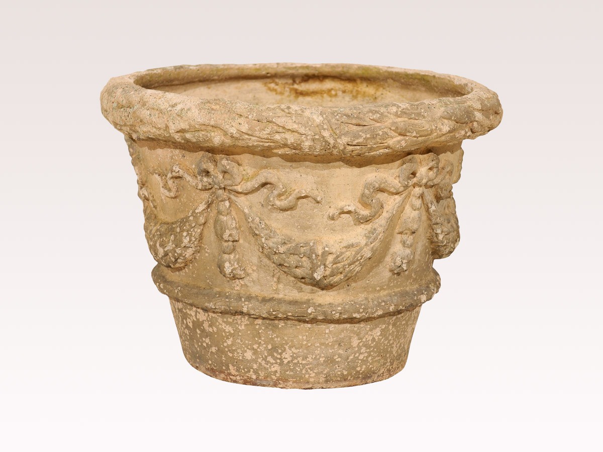 A French Terracotta Garden Pot