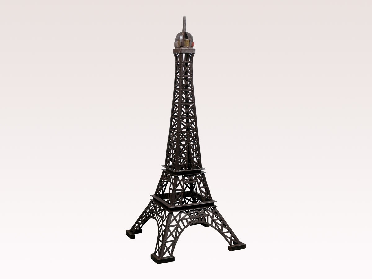 Eiffel Tower Tall Iron Replica, 6.5 Ft Tall