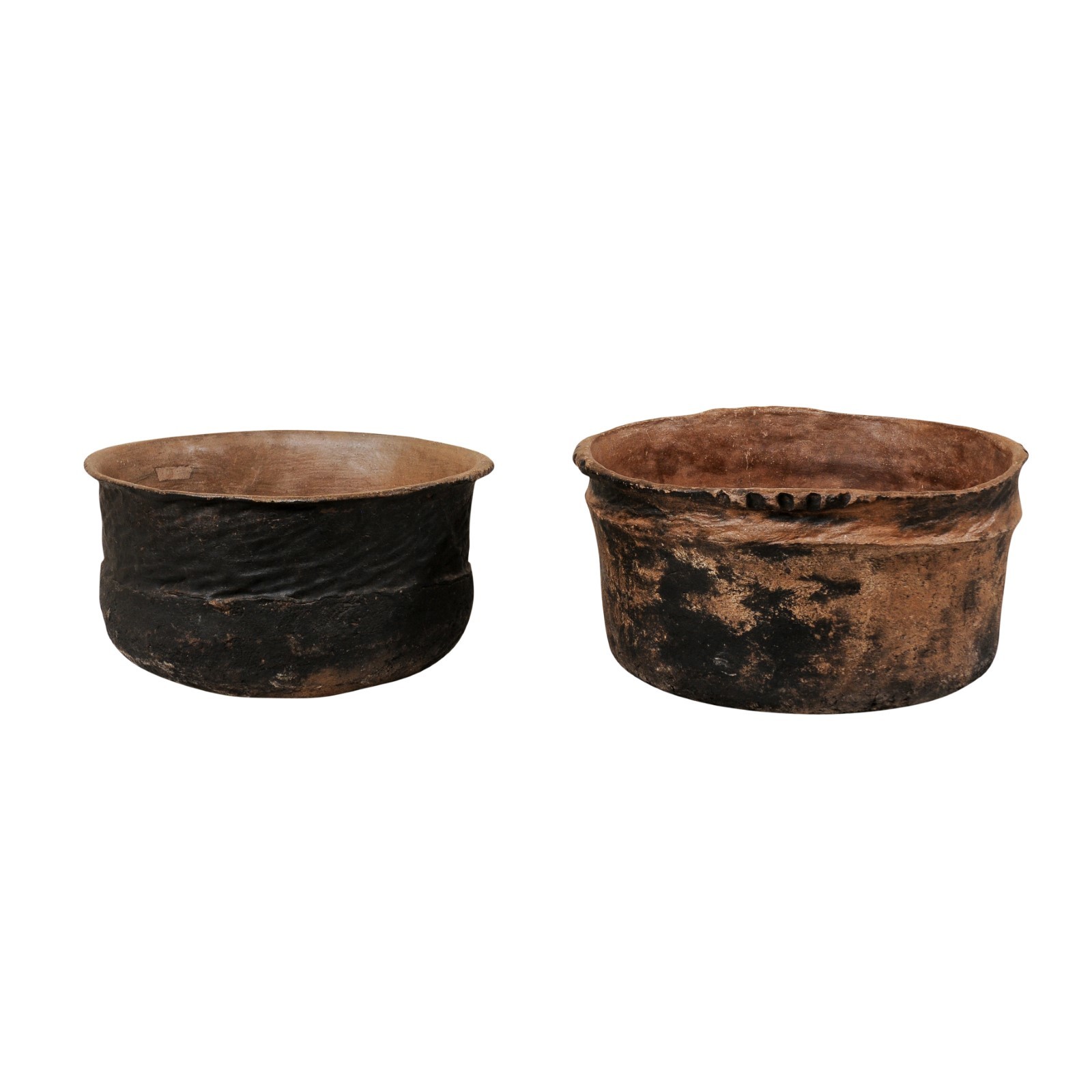 Antique Guatemalan Clay Cooking Pots