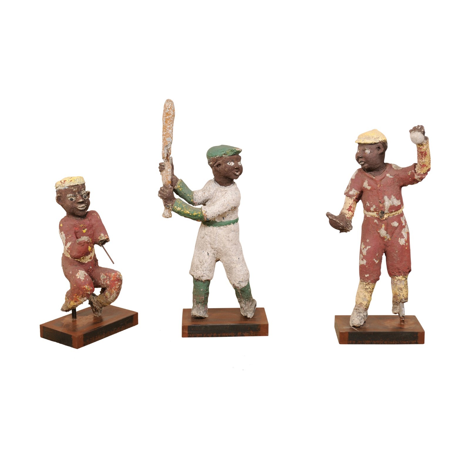 Black Americana Baseball Figures, 3+ Ft 