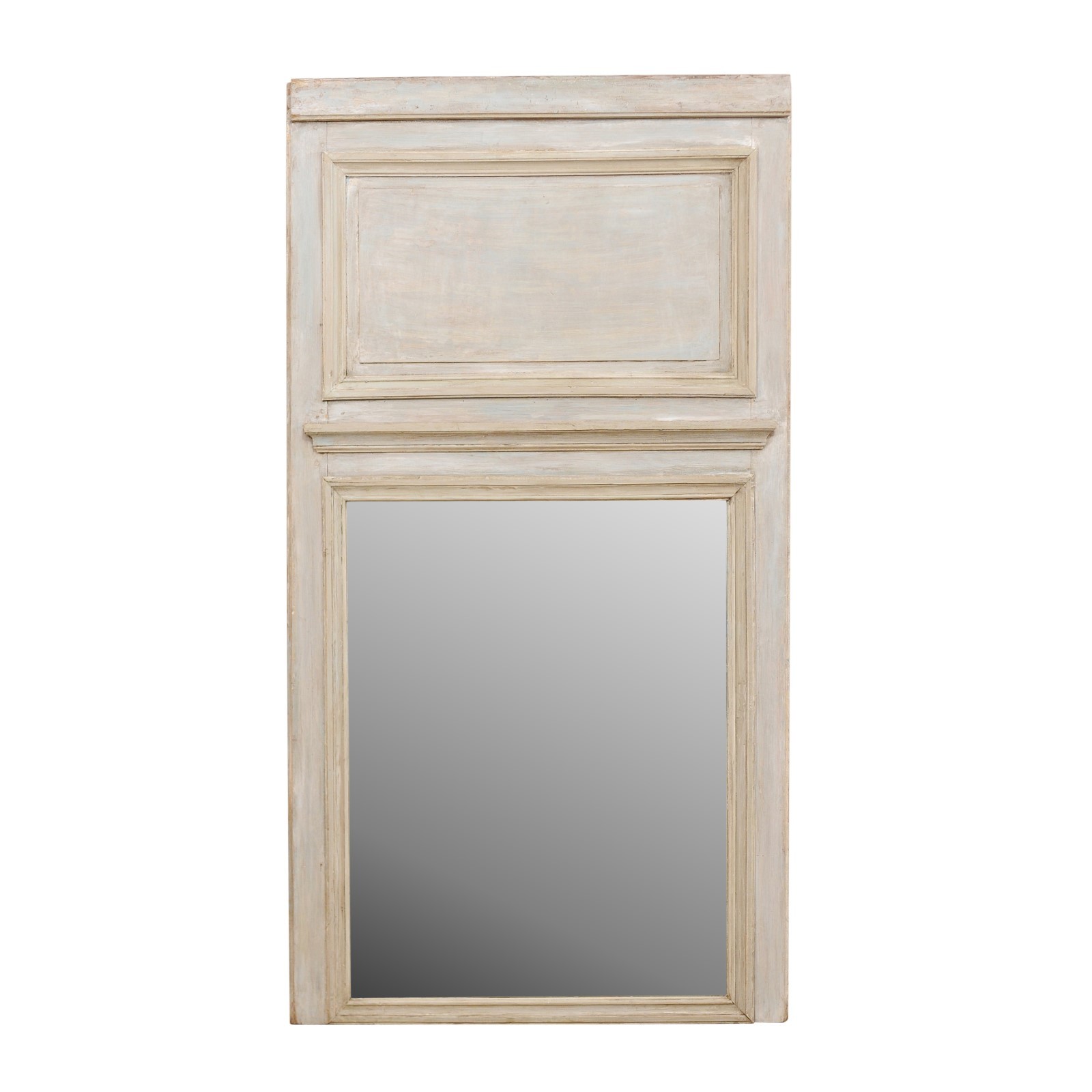 French 19th C. Trumeau Mirror, 7+ Ft