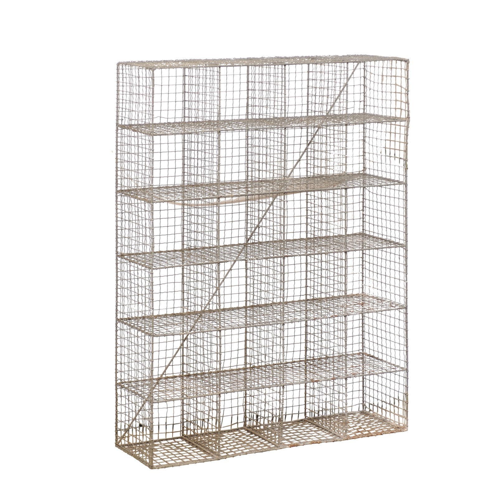 Wire Storage Cubby Rack, 3 x 4 ft