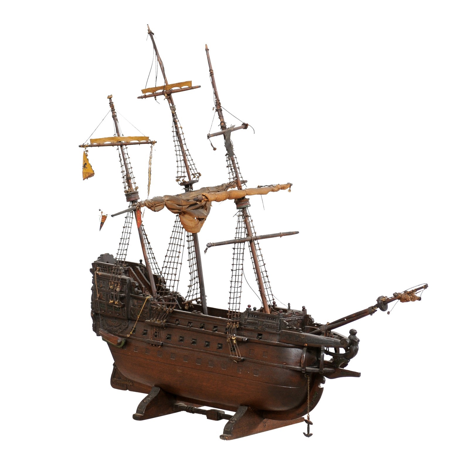 Italian Tall Ship/Galleon Wooden Model