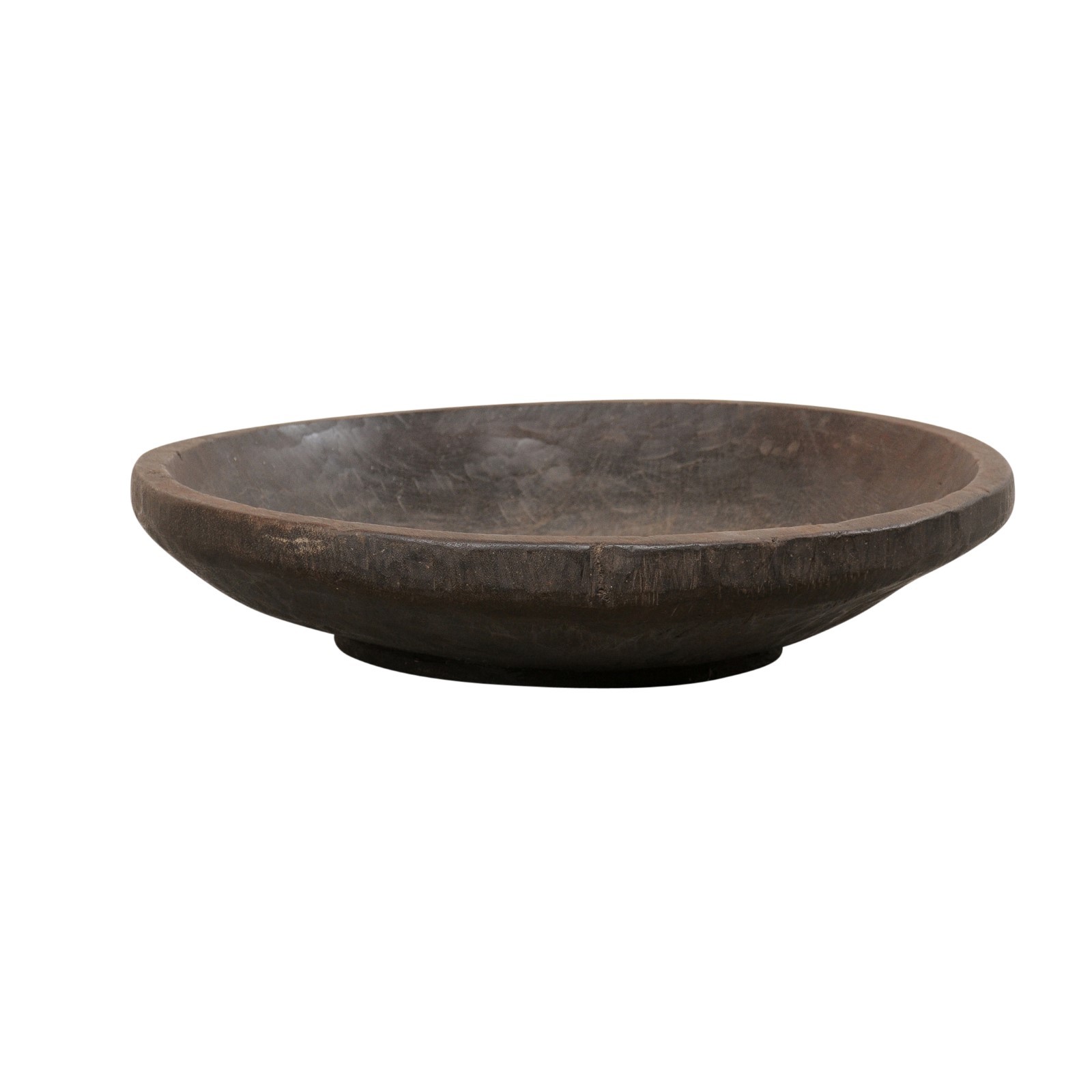 Antique Sumatran Wooden Bowl, 24" Round