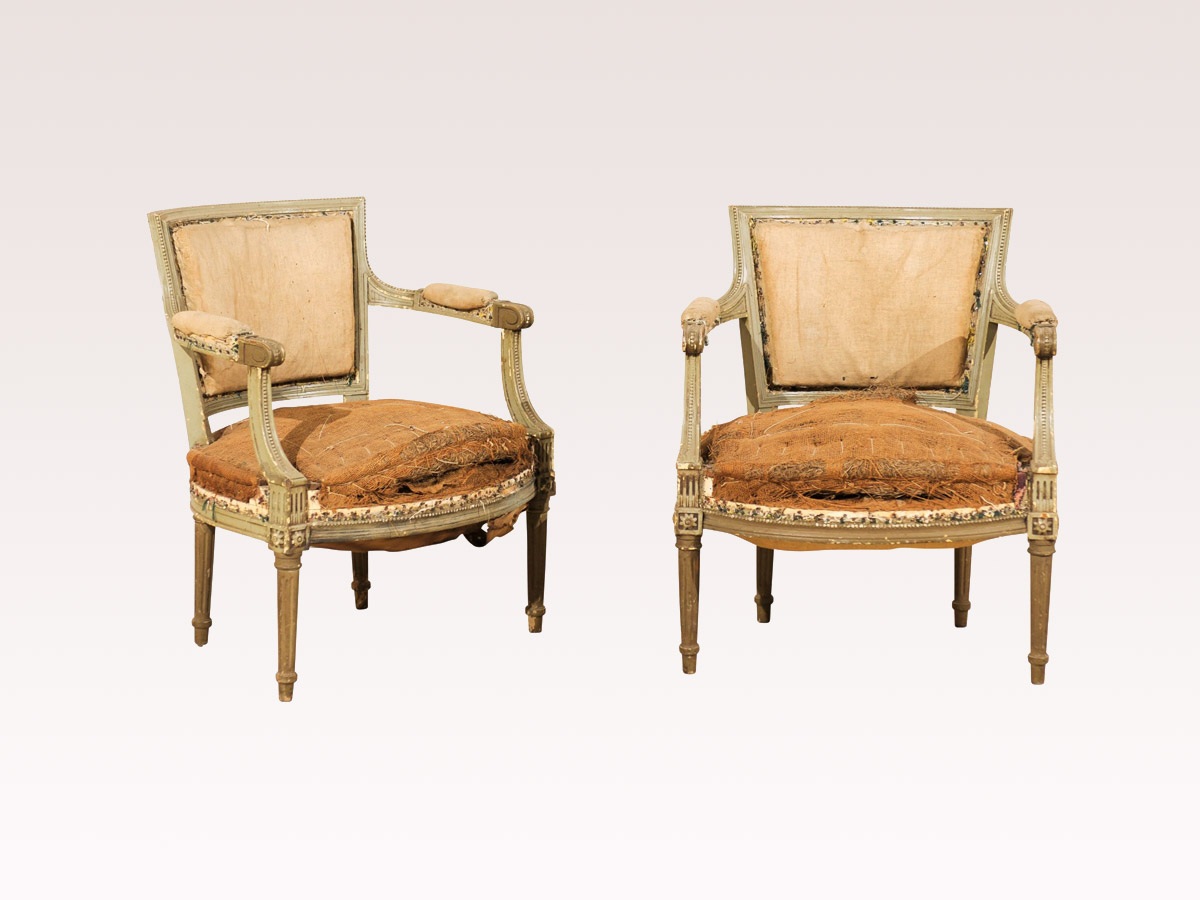 Pair of French Circa 1830 Chairs