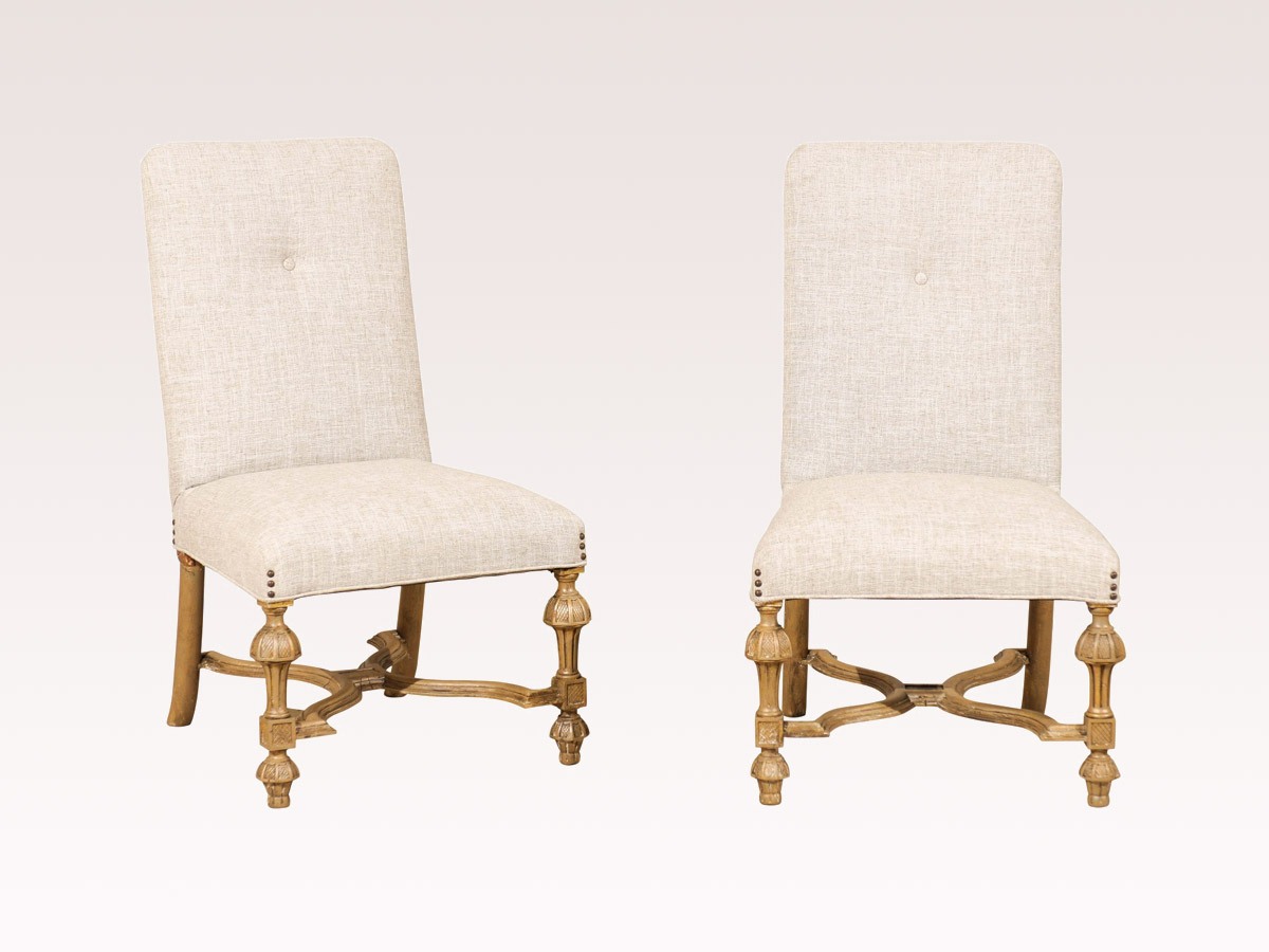 Pair of Italian 19th C. Chairs