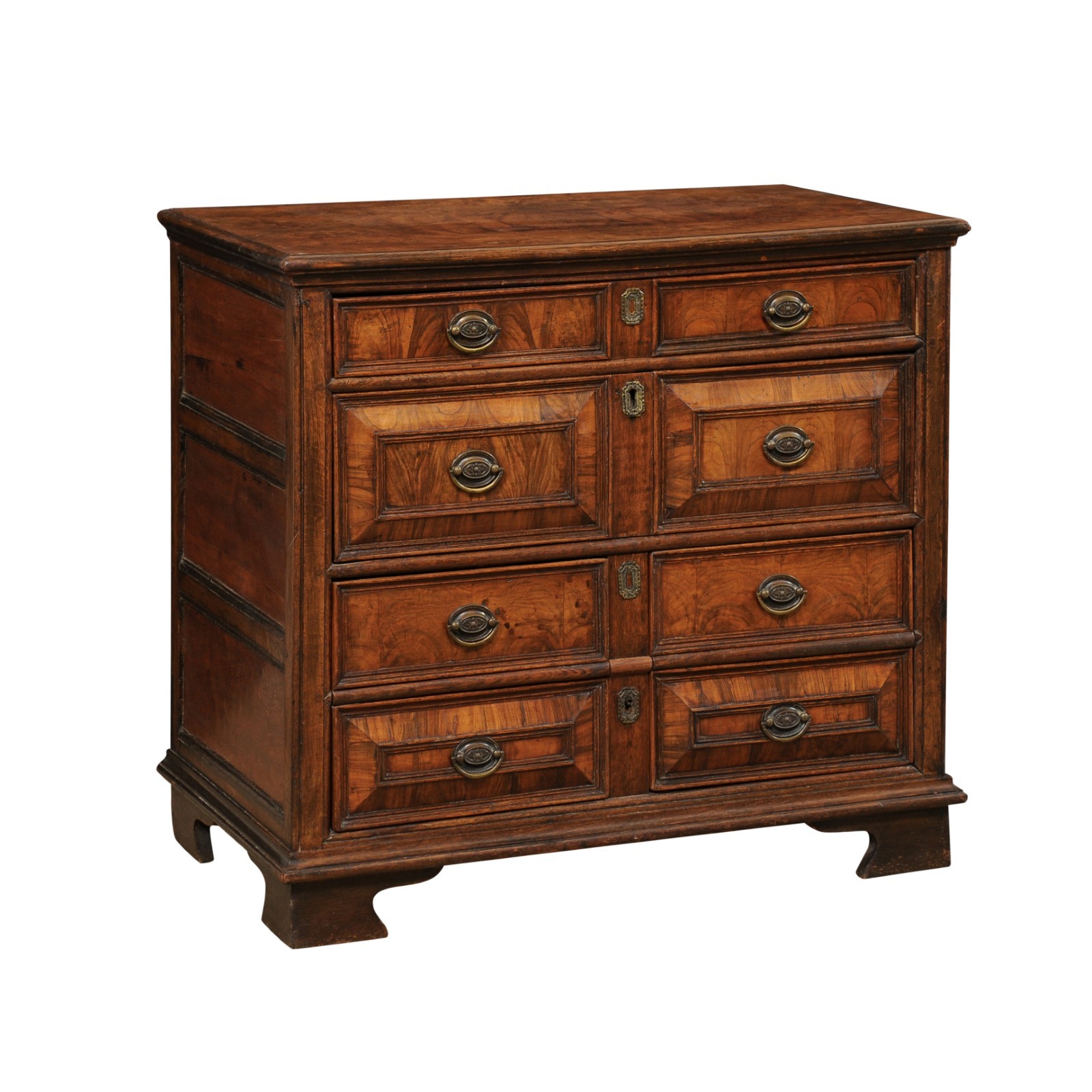 Early 19th C. English Chest w/ File Storage