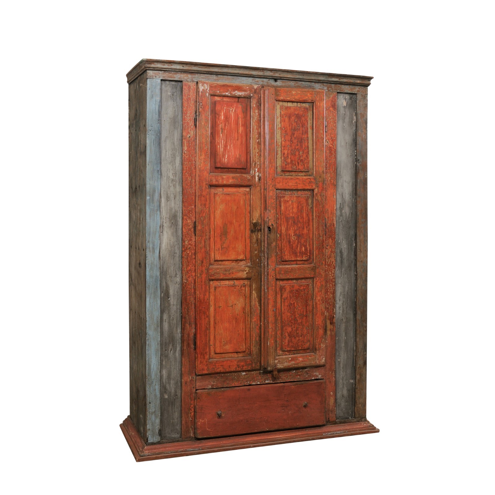 19th C. Brazilian Cabinet w/Original Paint