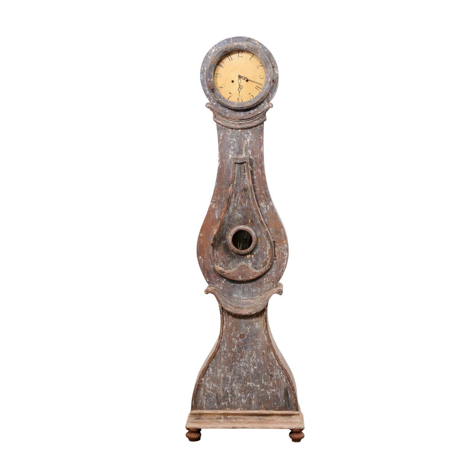 Swedish Fryksdahl Grandfather Clock, 19th C