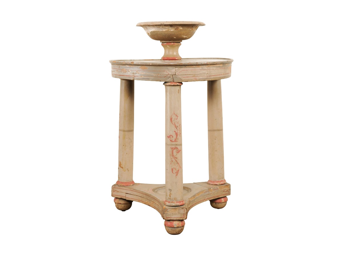 Two-Tier Gueridon Table w/Urn Top