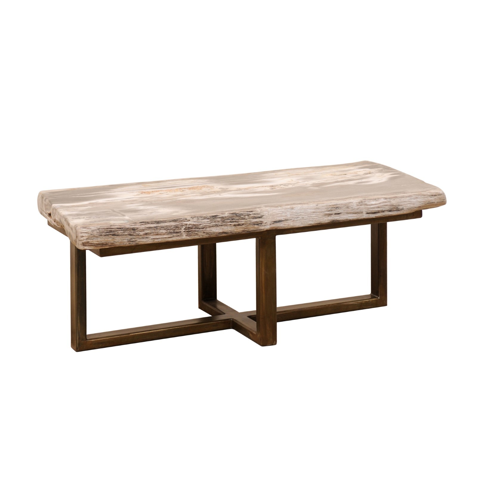 Petrified Wood Coffee Table (or Bench)