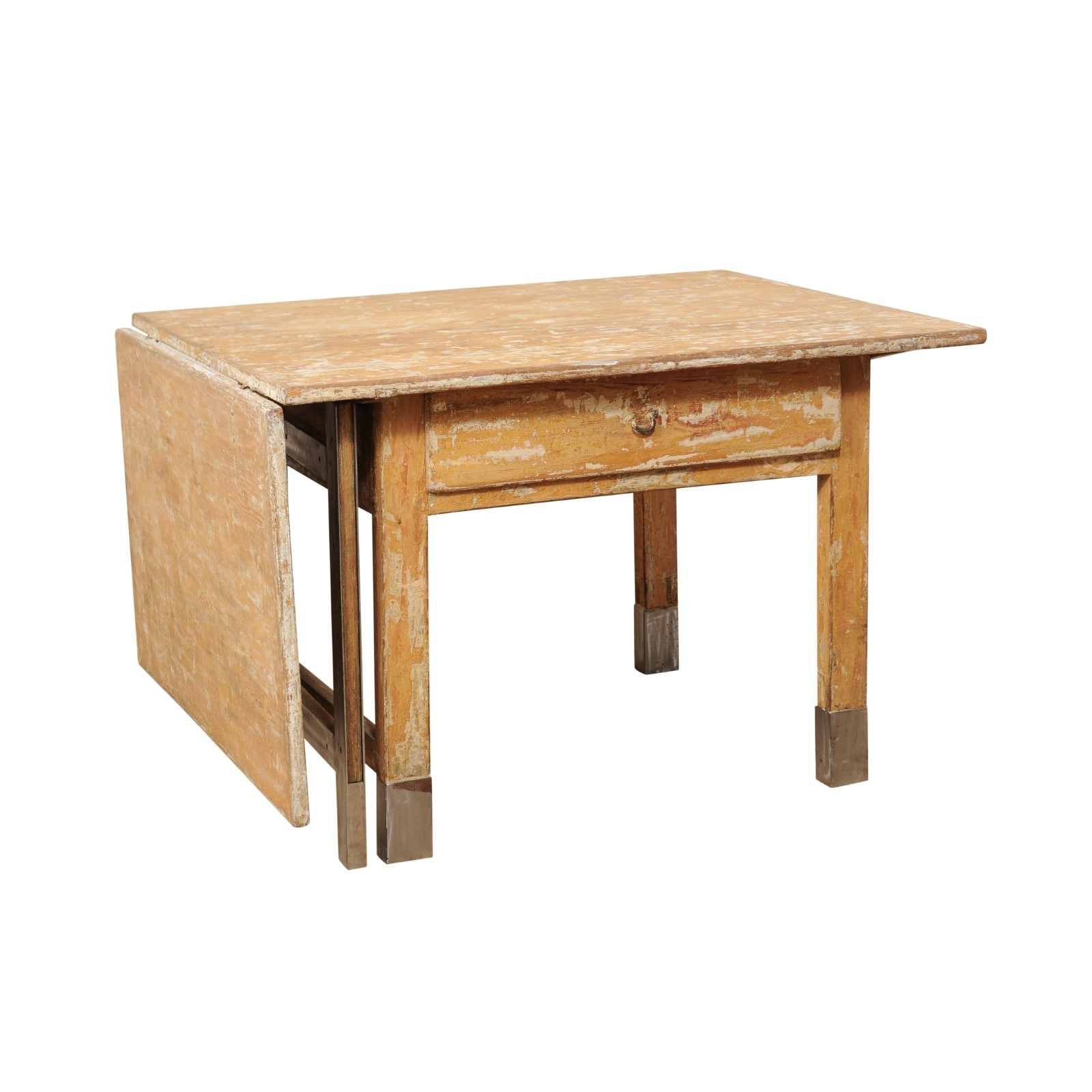 Swedish Table w/Side Drop Leaf & Gate-Leg