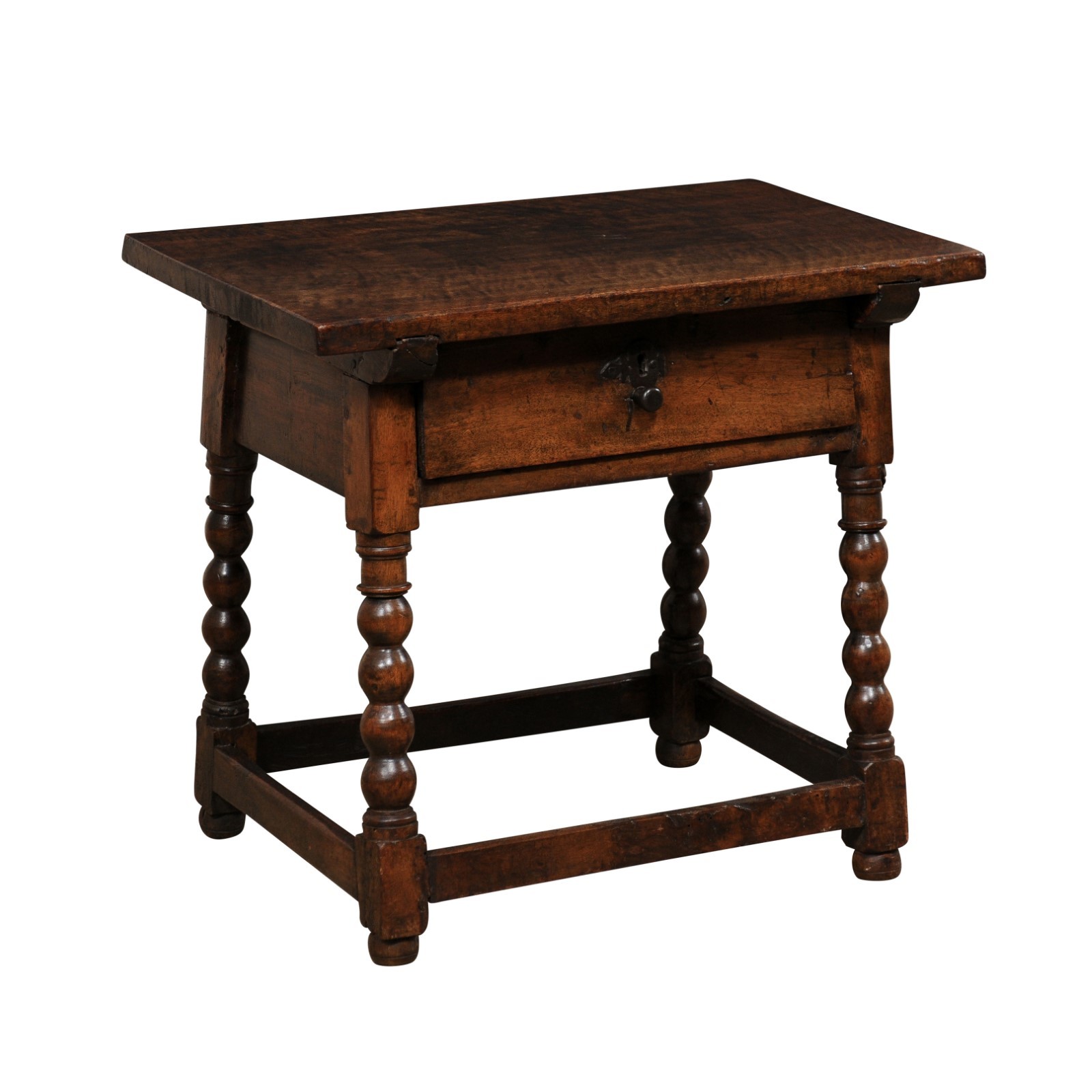 18th C. Italian Occasional Table w/ Drawer