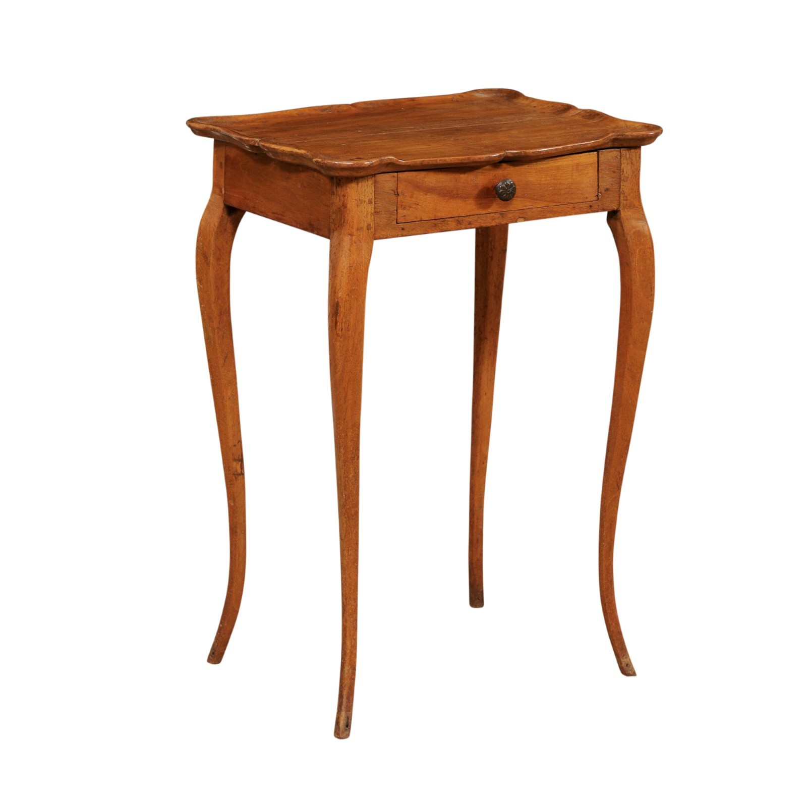 Early 19th C. French End Table w/Drawer