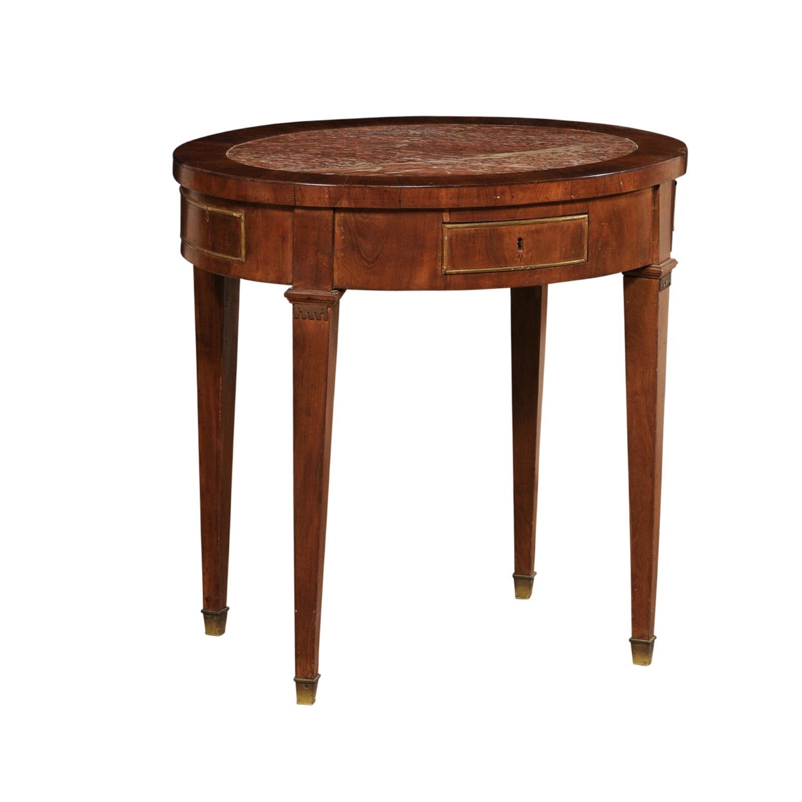 French Oval Occasional Table, 19th c. 