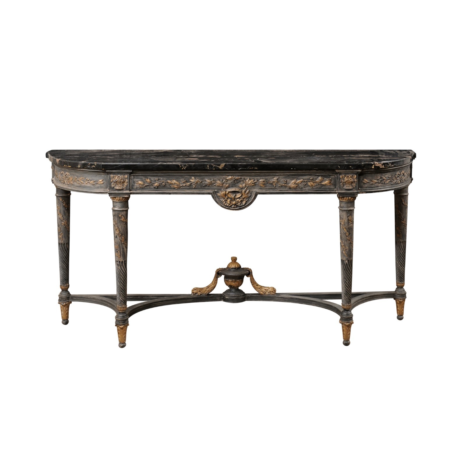 French Antique Neoclassical Console Table