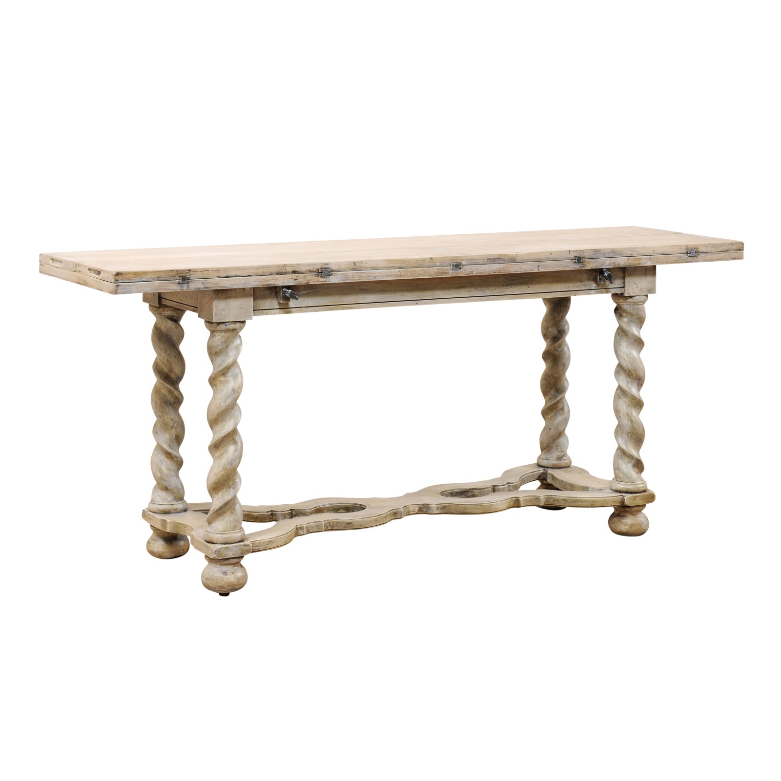 A Unique Fold Out Console Table 960 Tyner Antiques A Unique Fold Out Console Table