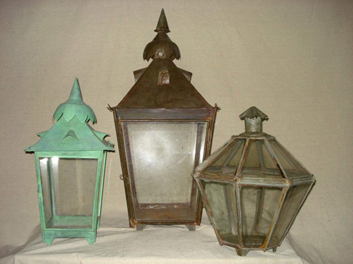 Antique Candle Lanterns