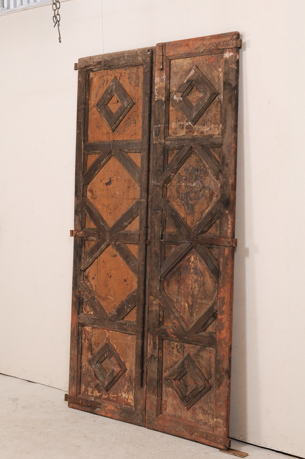 Pair 18th C. Spanish Doors 1639 A. Tyner Antiques Accessories-1639 Accessories-1639 ... - Pair 18th C. Spanish Doors 1639 A. Tyner Antiques
