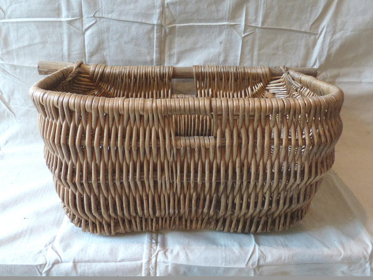 European Wicker Basket- Meant to be Hung 