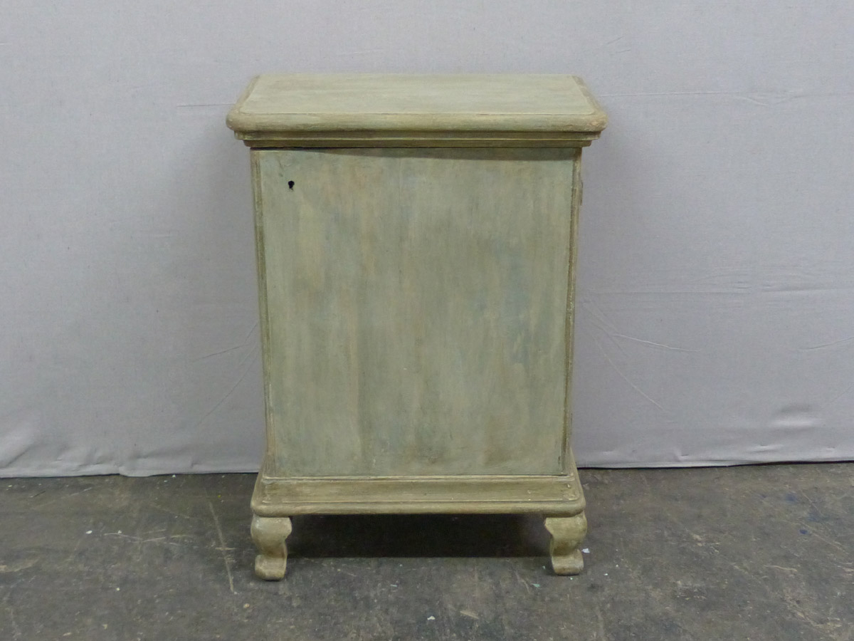 A Painted Wood Confiturier Cabinet