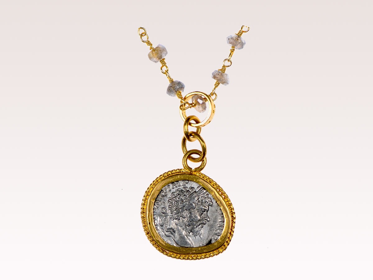 A Roman Silver Coin Pendant