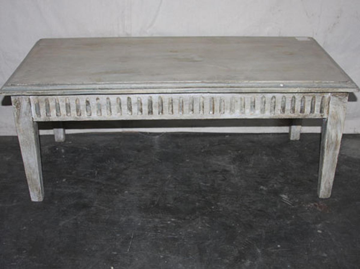 English Painted Wood Coffee Table